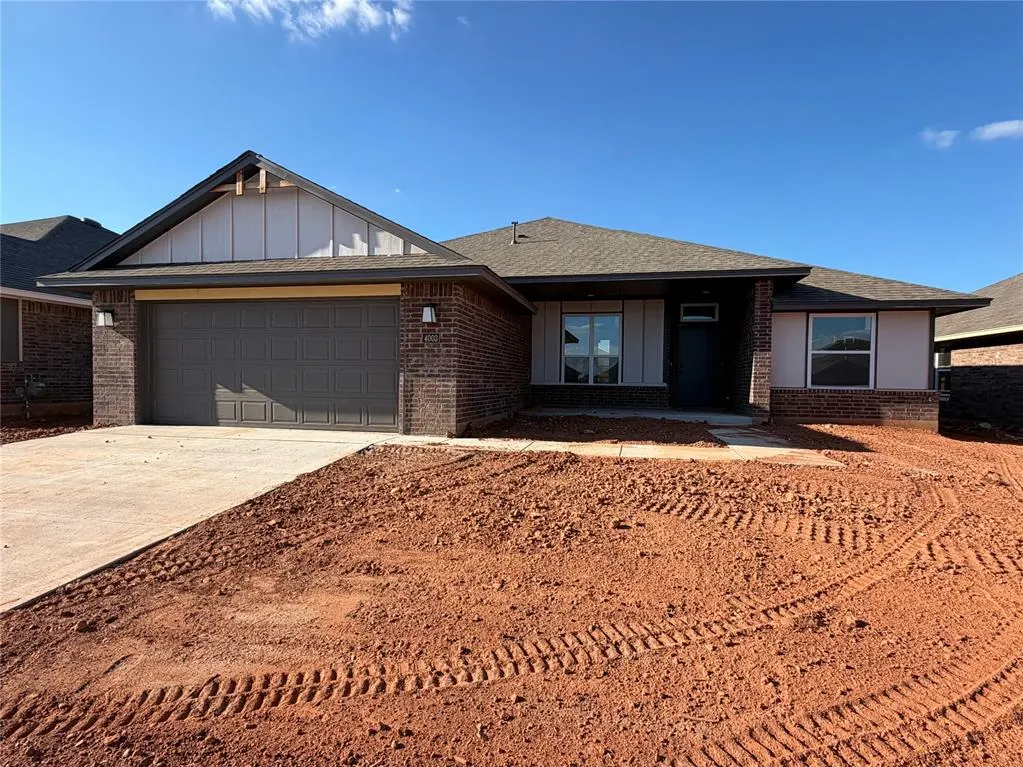 Front exterior — 4003 Abingdon Drive, Norman, OK 73026