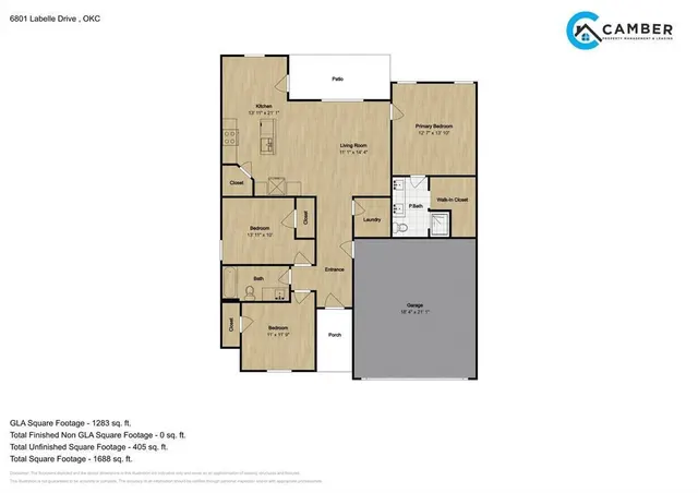 Photo 3 — 7020 Labelle Drive, Warr Acres, OK 73132