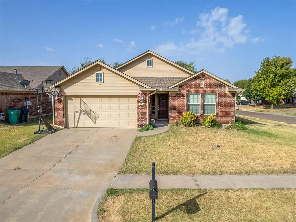 Front exterior — 2501 Fawn Lily Road, Oklahoma City, OK 73128