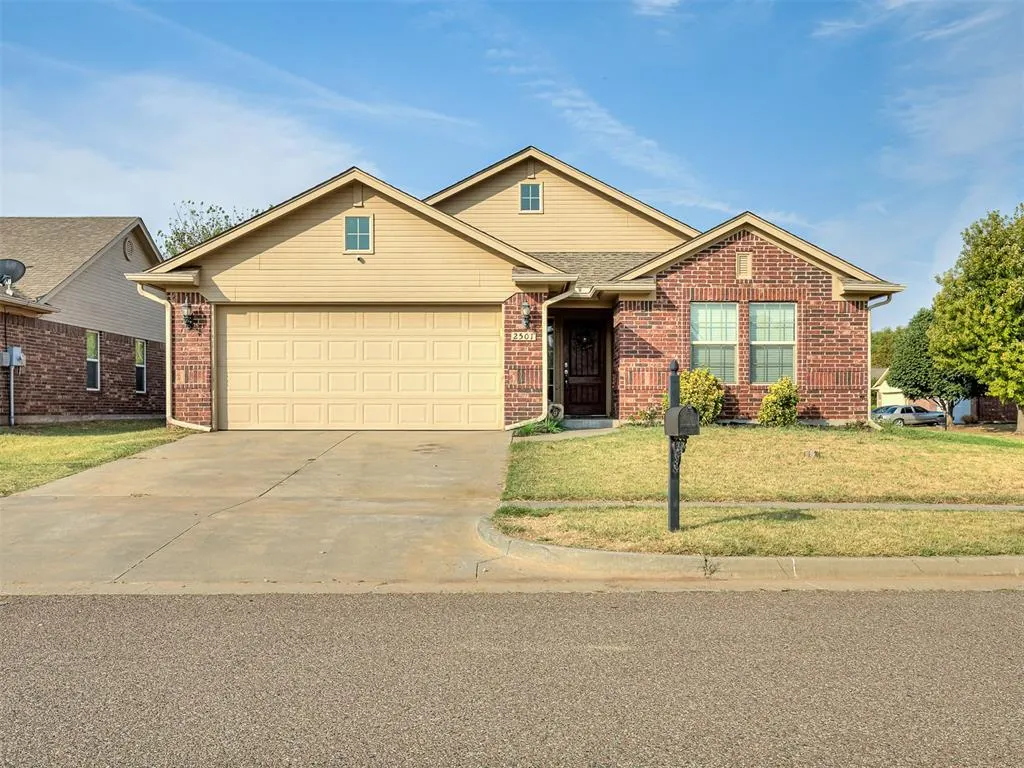 Front exterior — 2501 Fawn Lily Road, Oklahoma City, OK 73128