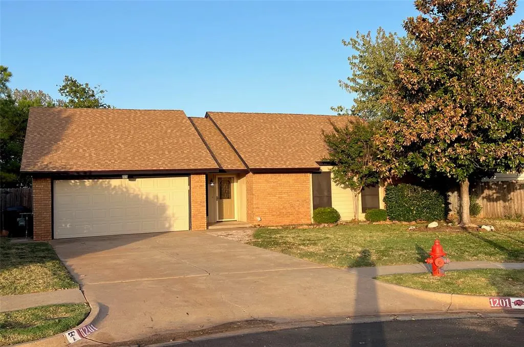 Front exterior — 1201 SW 107th Street, Oklahoma City, OK 73170