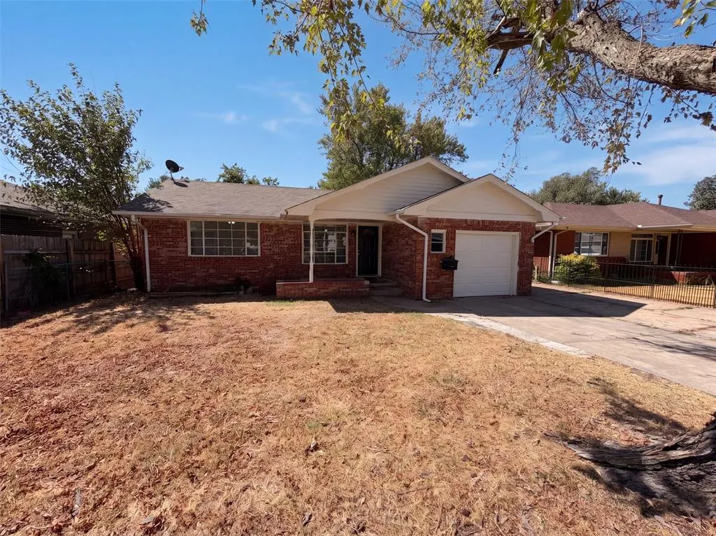 Front exterior — 1212 SW 54th Street, Oklahoma City, OK 73109