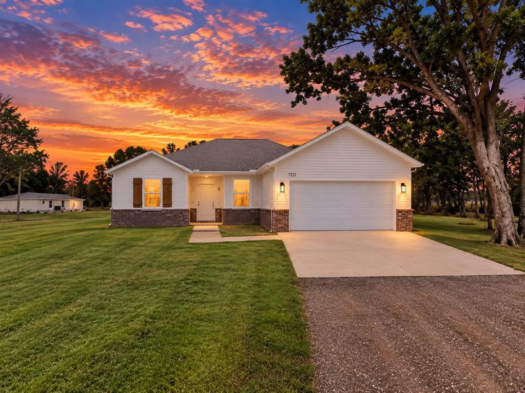 Front exterior — 7331 S Douglas, Guthrie, OK 73044