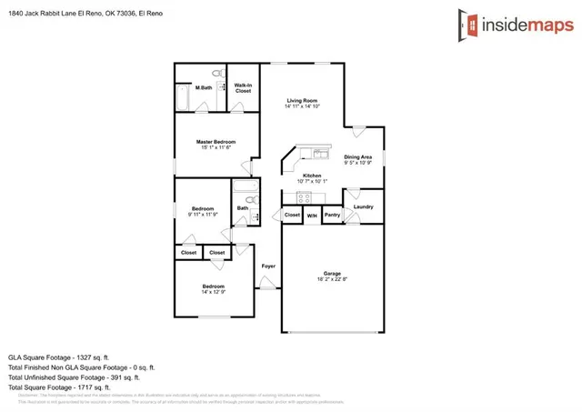 Photo 3 — 1840 Jack Rabbit Lane, El Reno, OK 73036
