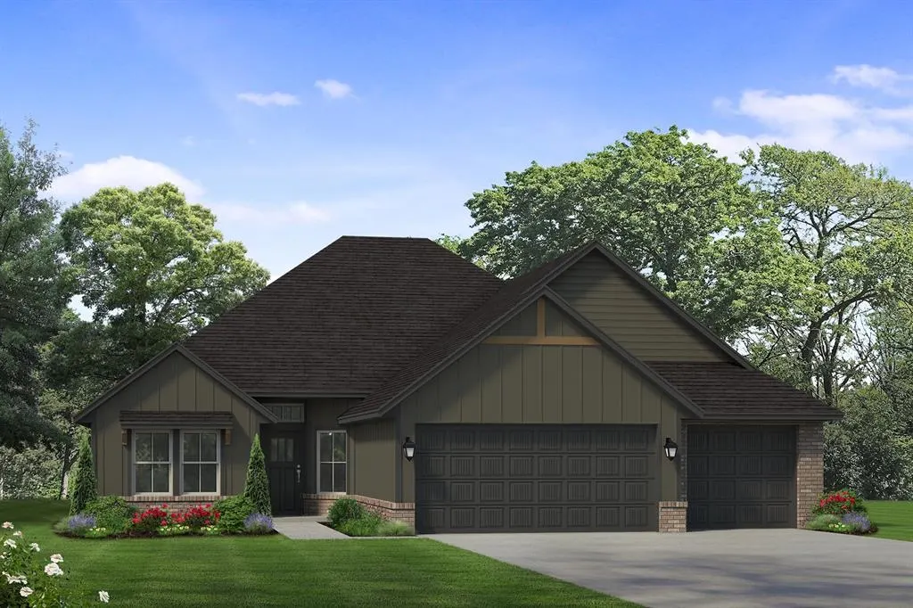 Front exterior — 6100 Frankie Lynn Lane, Edmond, OK 73034