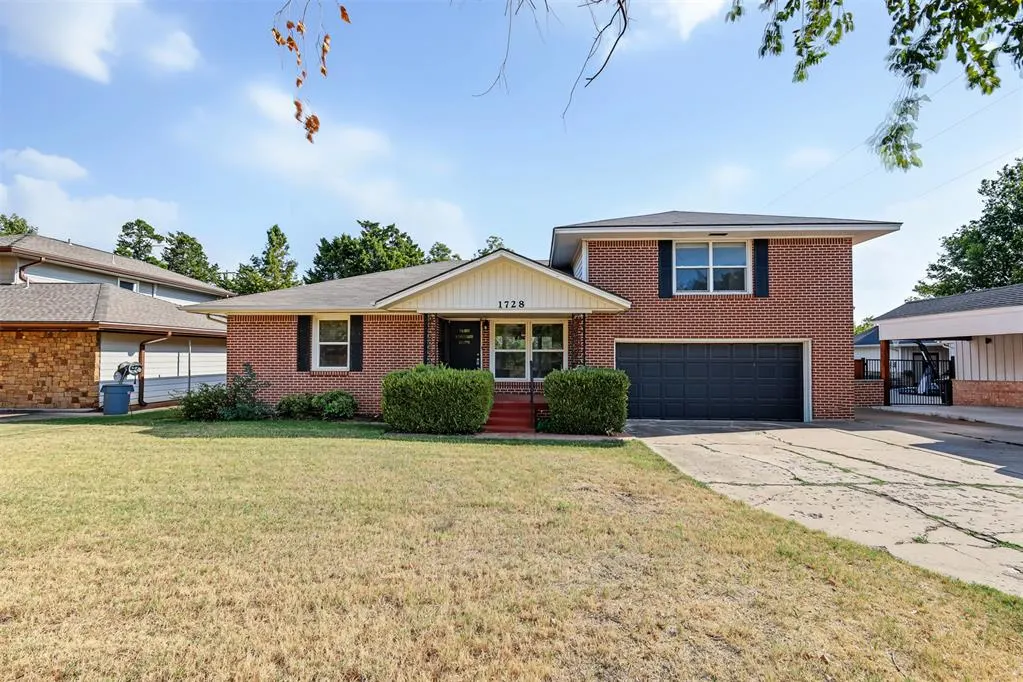Front exterior — 1728 NW 63rd Street, Nichols Hills, OK 73116