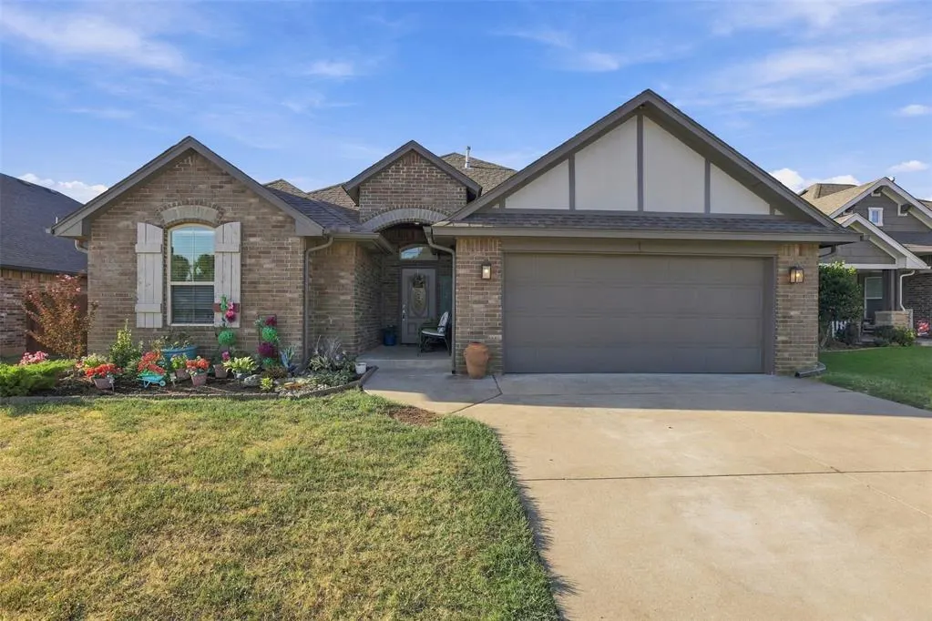 Front exterior — 1728 W Blake Way, Mustang, OK 73064