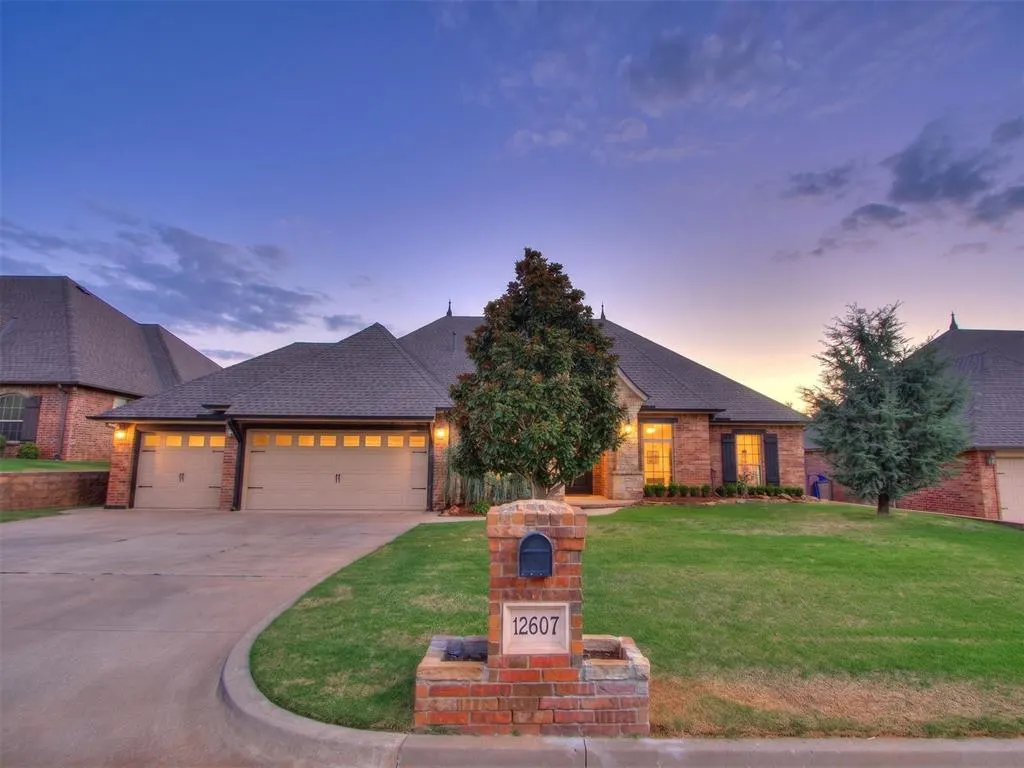 Front exterior — 12607 Forest Oaks Drive, Choctaw, OK 73020