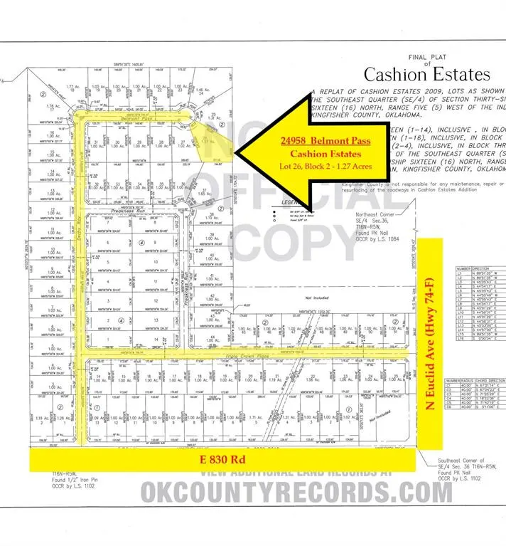 Photo 2 — 24958 Belmont Pass, Cashion, OK 73016