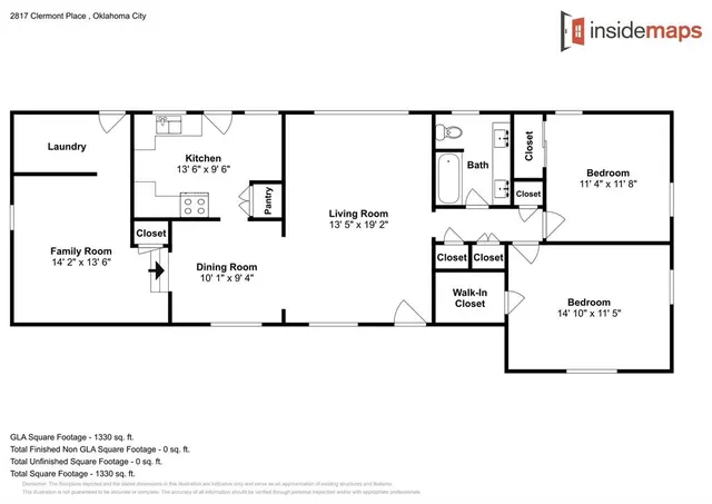 Photo 3 — 2817 Clermont Place, Oklahoma City, OK 73116