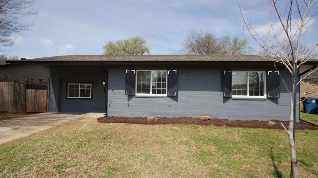 Front exterior — 413 Winding Lane, Edmond, OK 73003