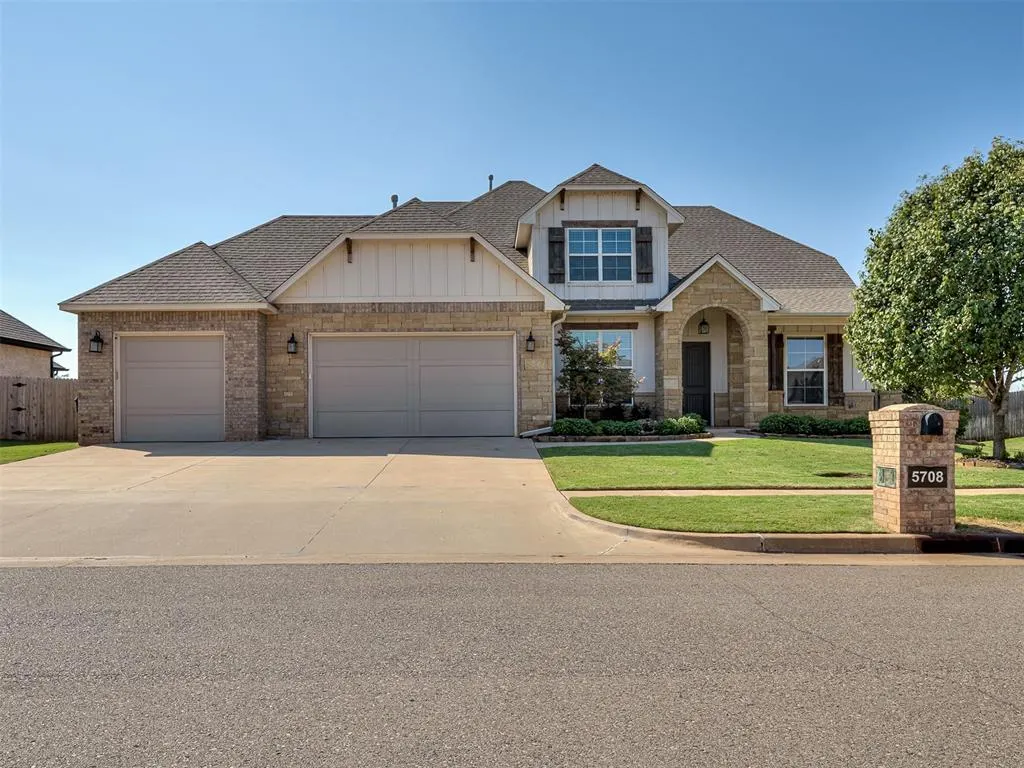 Front exterior — 5708 NW 158th Street, Edmond, OK 73013