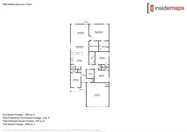Photo 2 — 9905 Rattlesnake Lane, Yukon, OK 73099