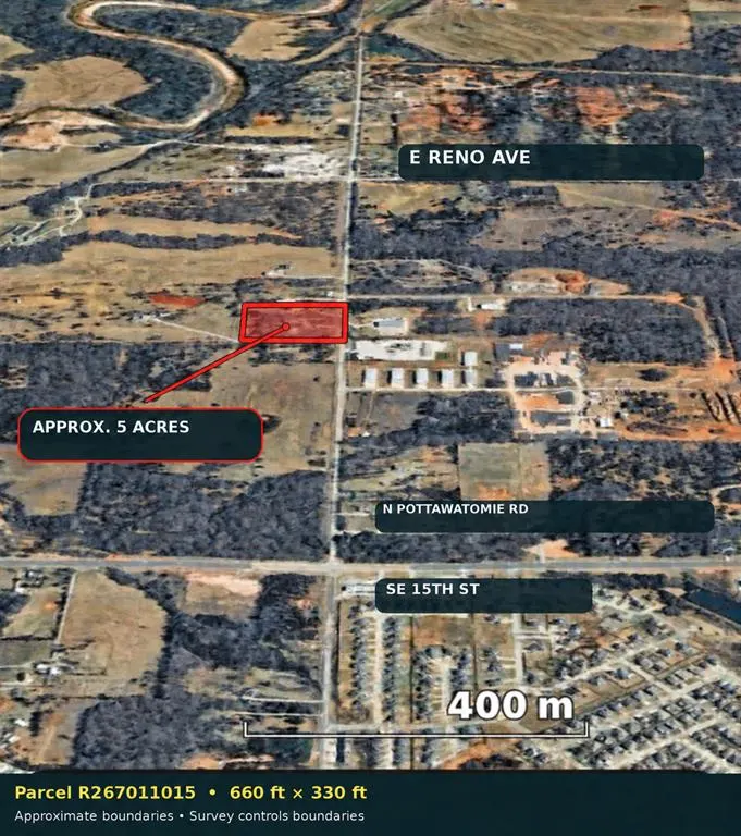 Front exterior — Pottawatomie Rd Street, Harrah, OK 73045