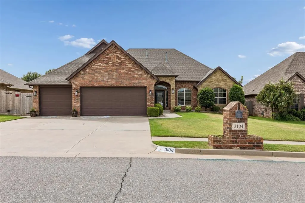 Front exterior — 3104 SW 138th Street, Oklahoma City, OK 73170