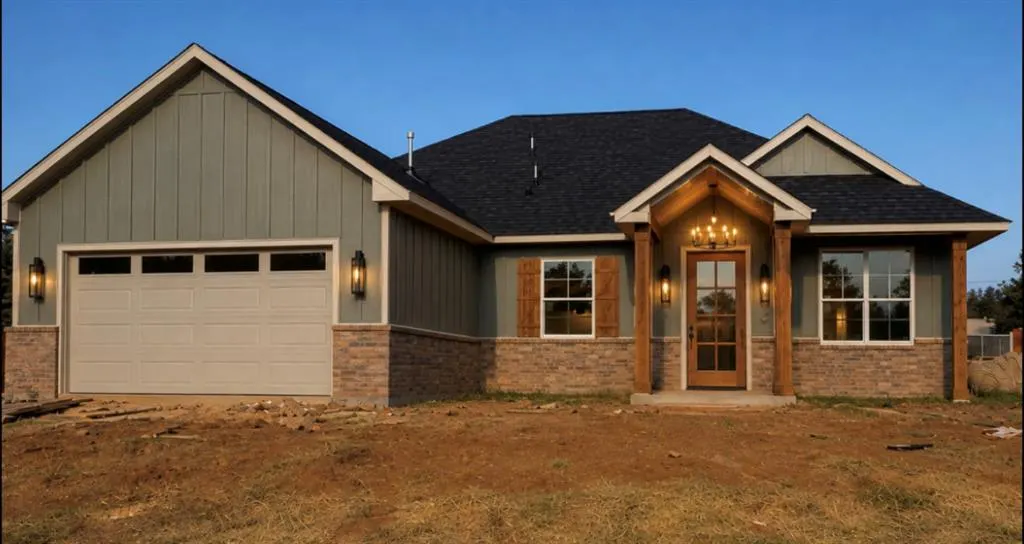 Front exterior — 219 W Johnson Drive, Guthrie, OK 73044