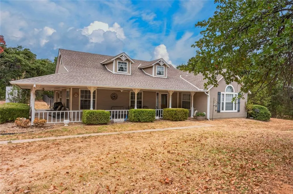 Front exterior — 18233 Sierra Lane, Newalla, OK 74857
