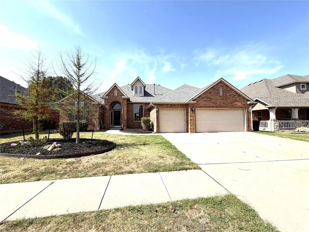Front exterior — 18309 El Greco Drive, Edmond, OK 73012