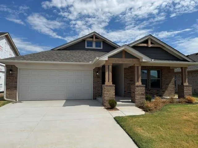 Front exterior — 16104 Wolf Creek Way, Oklahoma City, OK 73170