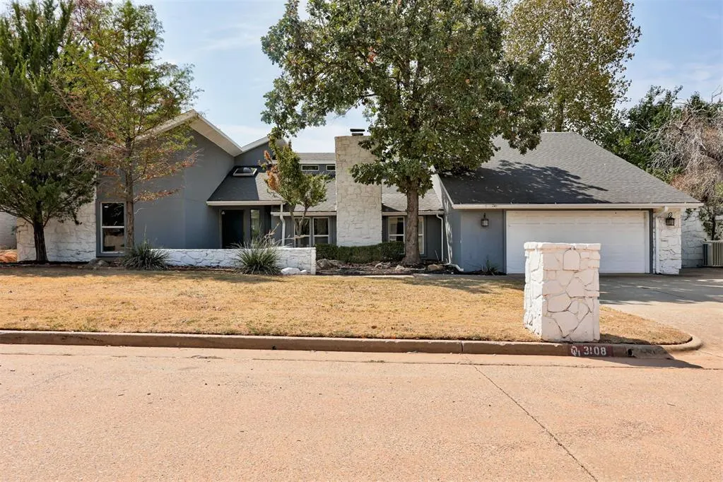 Front exterior — 3108 Raintree Road, Oklahoma City, OK 73120