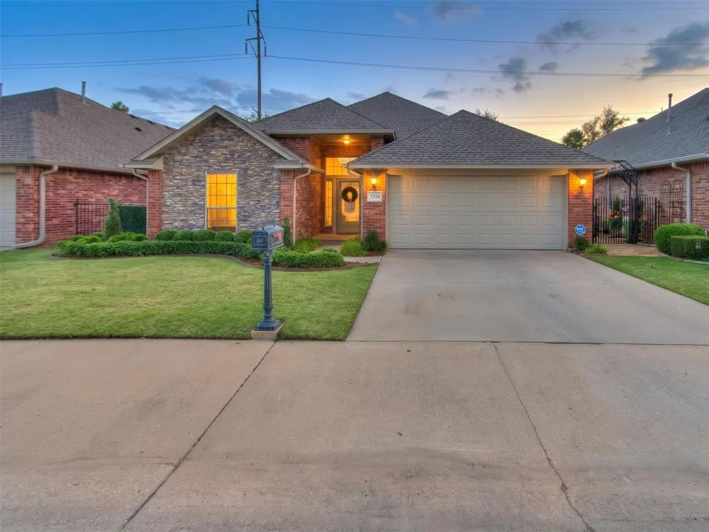 Front exterior — 3316 Windjammer Street, Norman, OK 73072