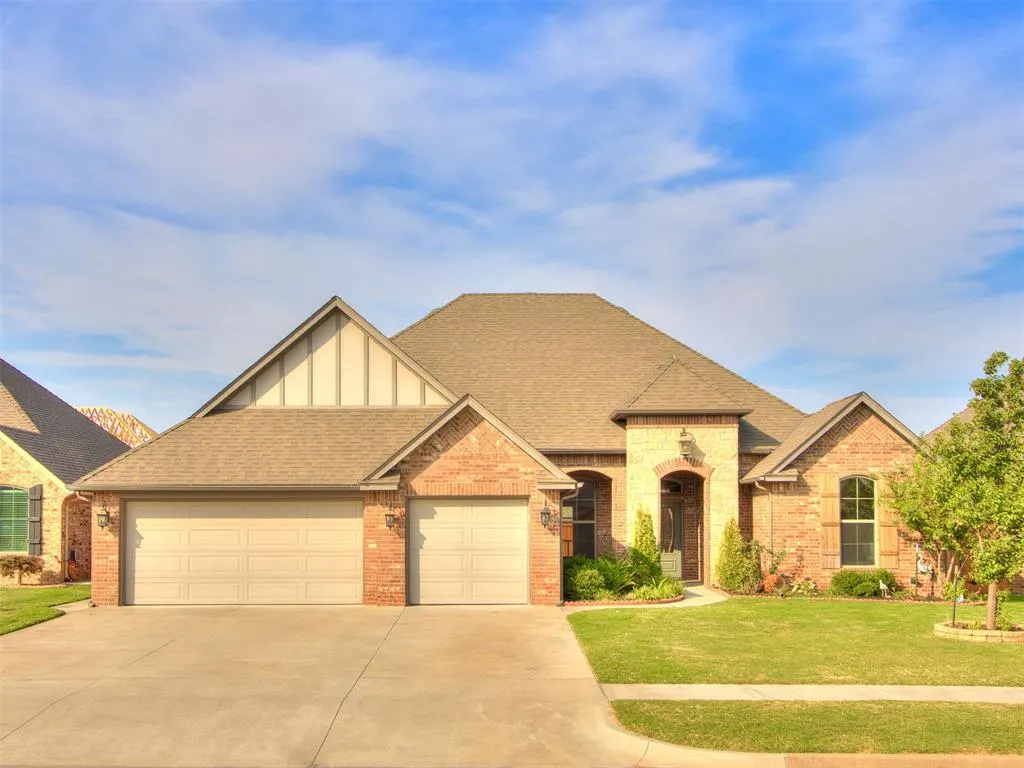 Front exterior — 3909 Carmona Lakes Drive, Oklahoma City, OK 73160