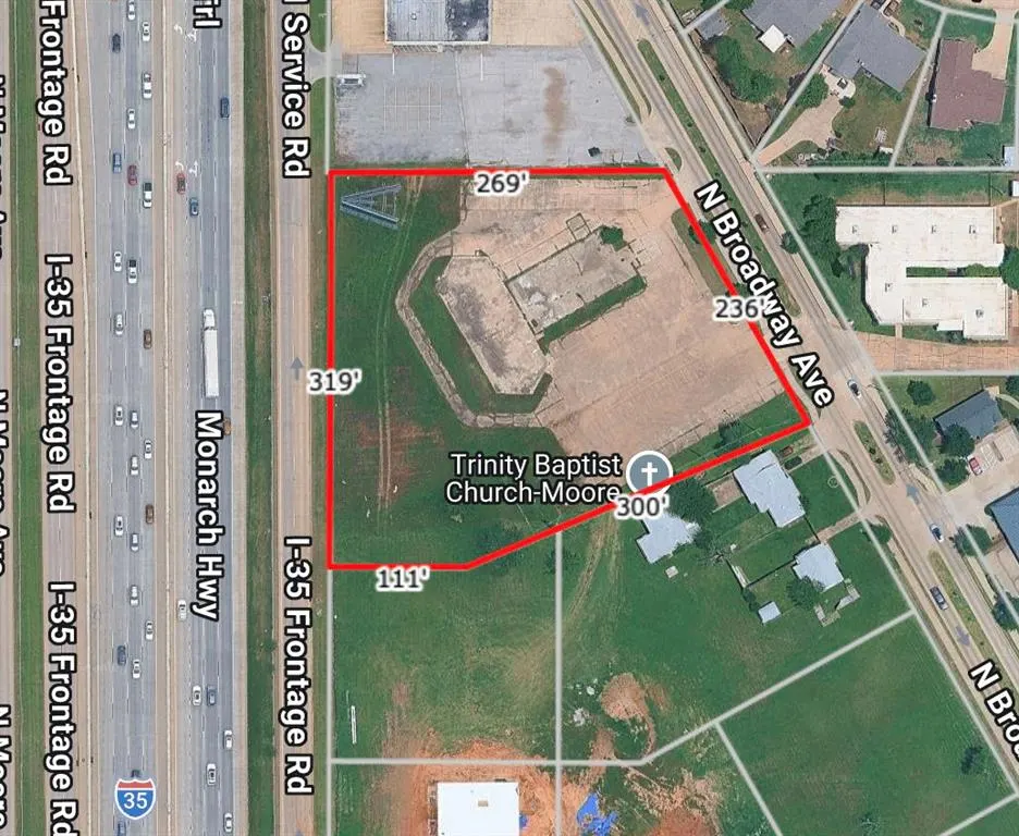 Front exterior — 1711 N Broadway Avenue, Moore, OK 73160