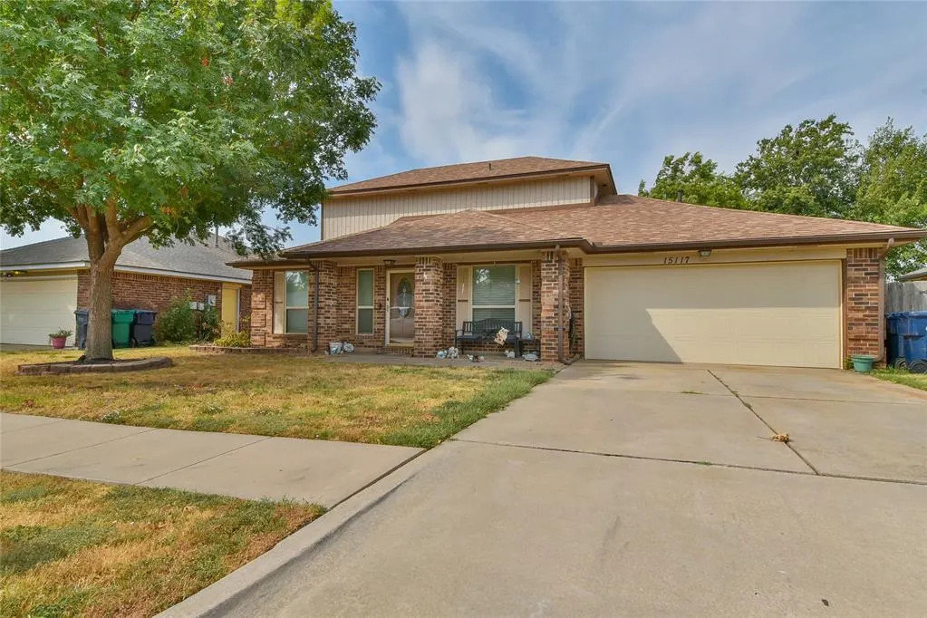 Front exterior — 15117 Rick Road, Oklahoma City, OK 73170