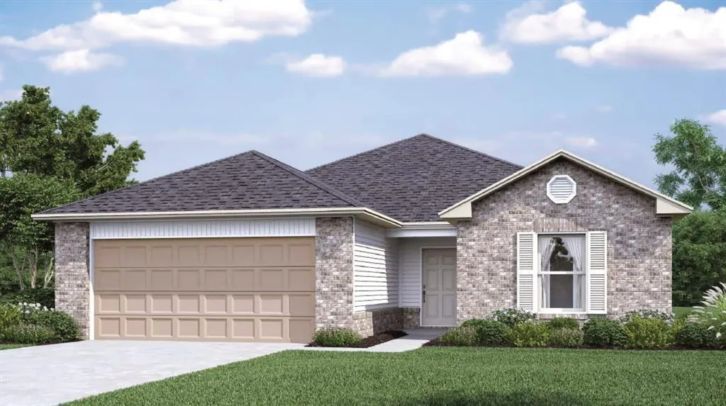 Front exterior — 10012 SW 37th Street, Mustang, OK 73064