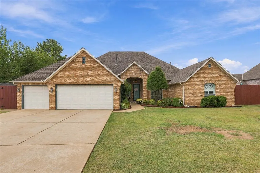 Front exterior — 2421 Marforio Place, Oklahoma City, OK 73170