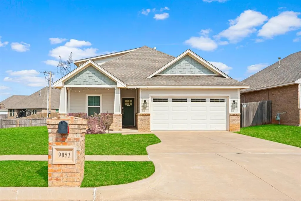 Front exterior — 9053 NW 143rd Street, Yukon, OK 73099