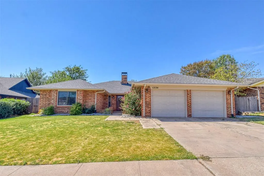 Front exterior — 1334 Lowrie Lane, Oklahoma City, OK 73159