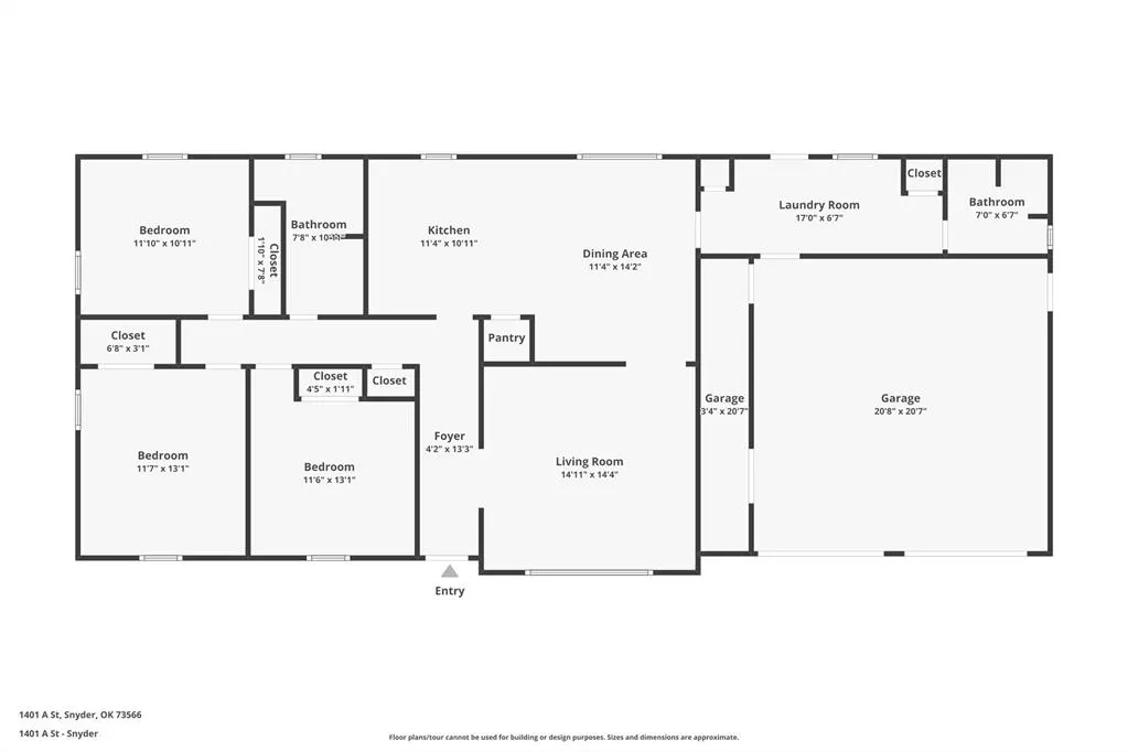 Photo 2 — 1401 A Street, Snyder, OK 73566