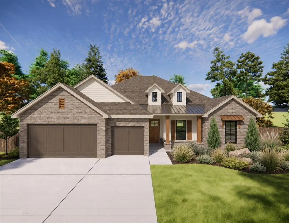 Front exterior — 8004 Goldfinch Drive, Guthrie, OK 73044