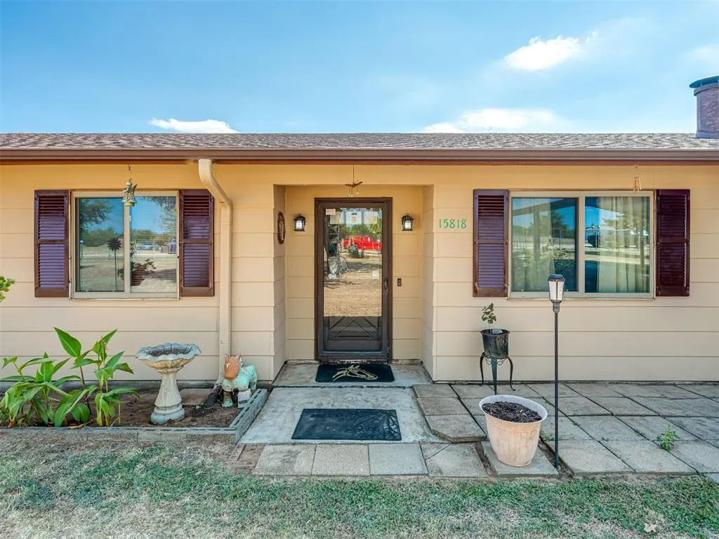 Front exterior — 15818 Nelson Road, Norman, OK 73026