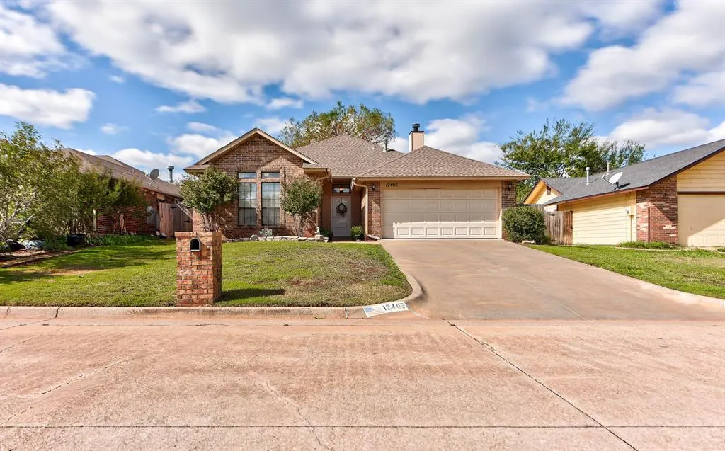 Front exterior — 12405 Covey Creek Drive, Oklahoma City, OK 73142