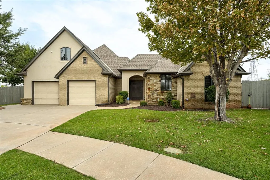 Front exterior — 10744 N Ann Arbor Avenue, Oklahoma City, OK 73162