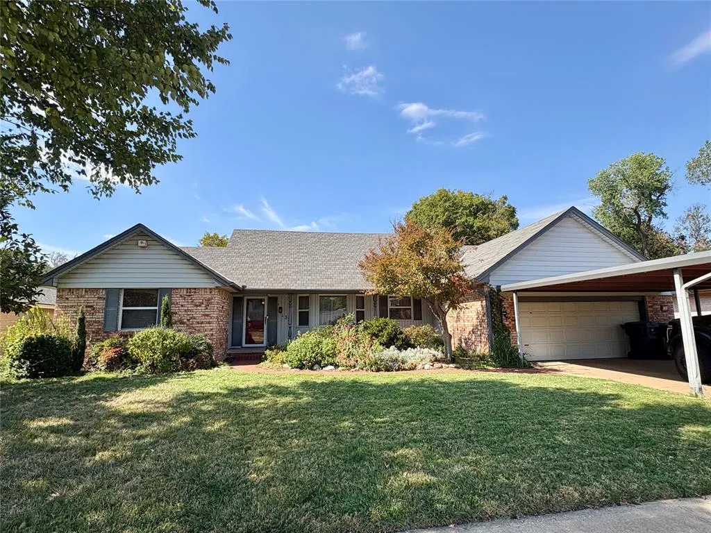 Front exterior — 133 S Brentwood Drive, Oklahoma City, OK 73139