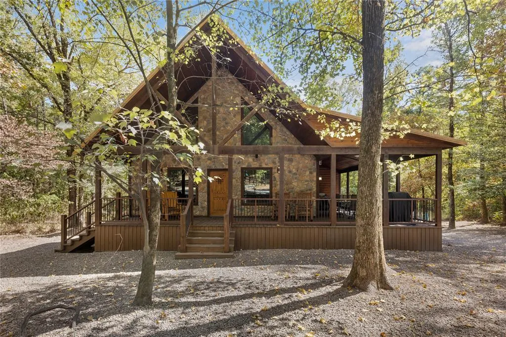 Front exterior — 68 Stevens Road, Broken Bow, OK 74728
