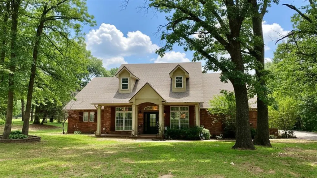 Front exterior — 16316 Cobblestone Circle, Choctaw, OK 73020