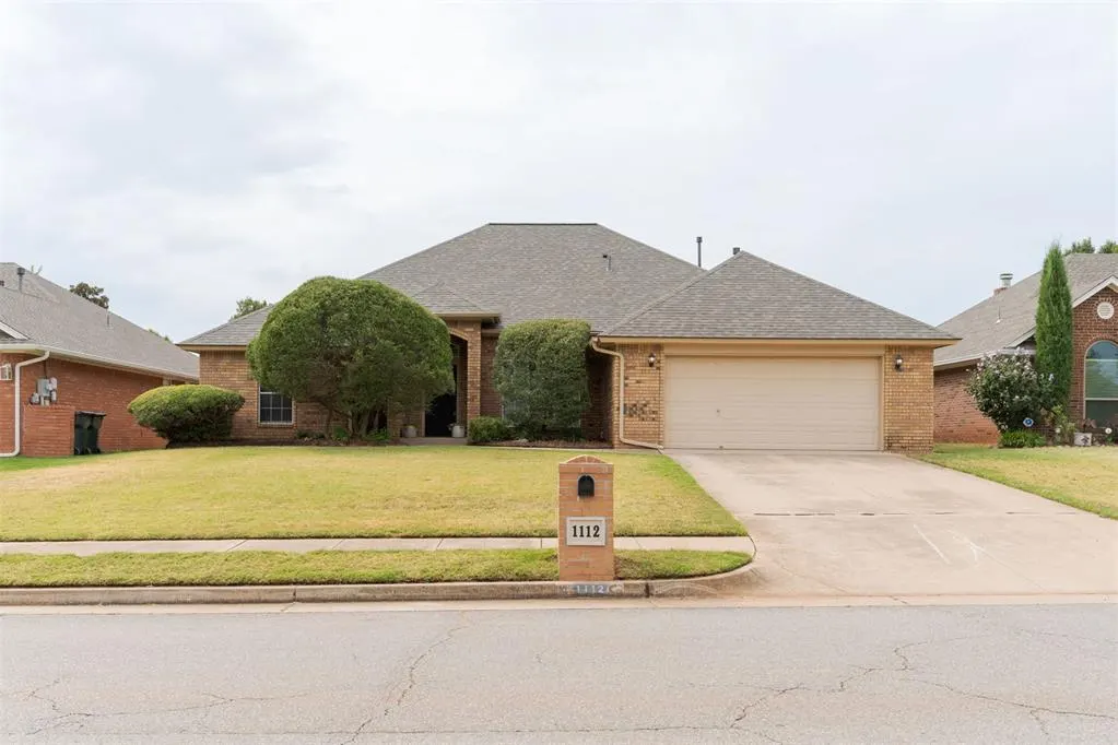 Front exterior — 1112 Copperfield Drive, Edmond, OK 73003