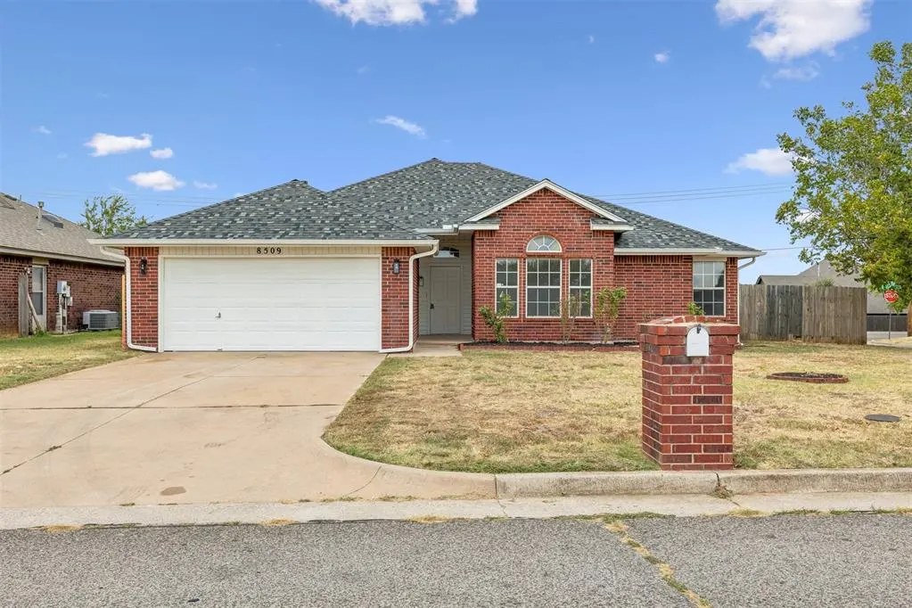 Front exterior — 8509 Curtis Terrace, Oklahoma City, OK 73132