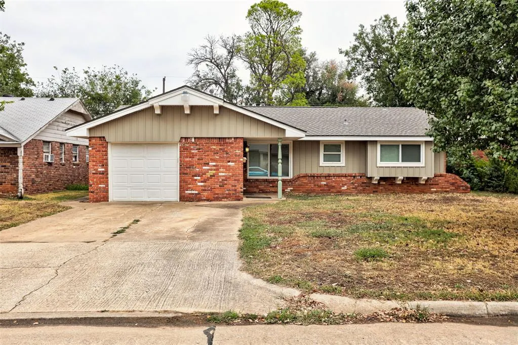 Front exterior — 844 Englewood Road, Del City, OK 73115