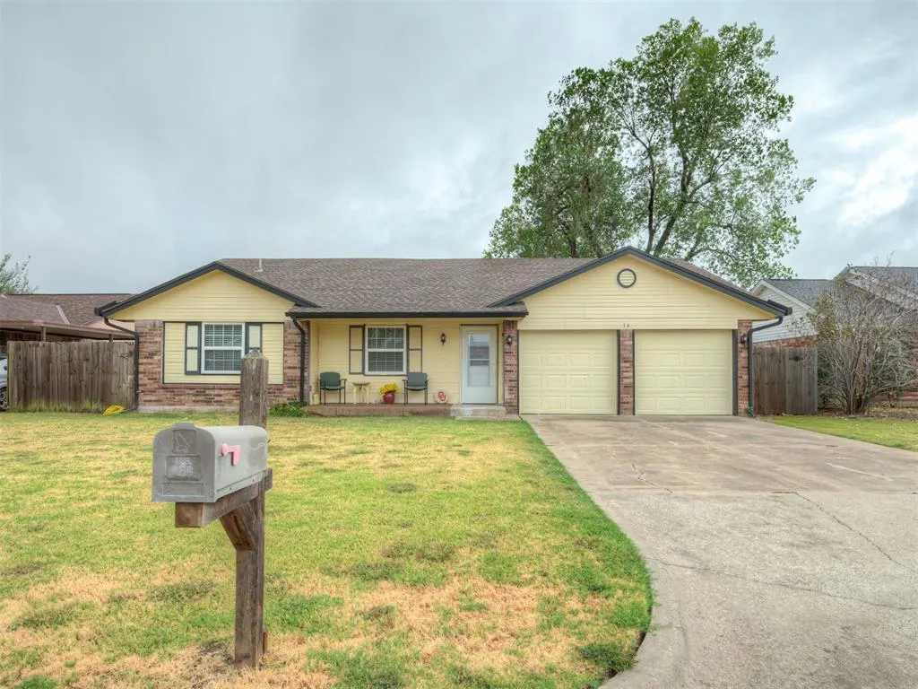 Front exterior — 16 Pentree Drive, Oklahoma City, OK 73149