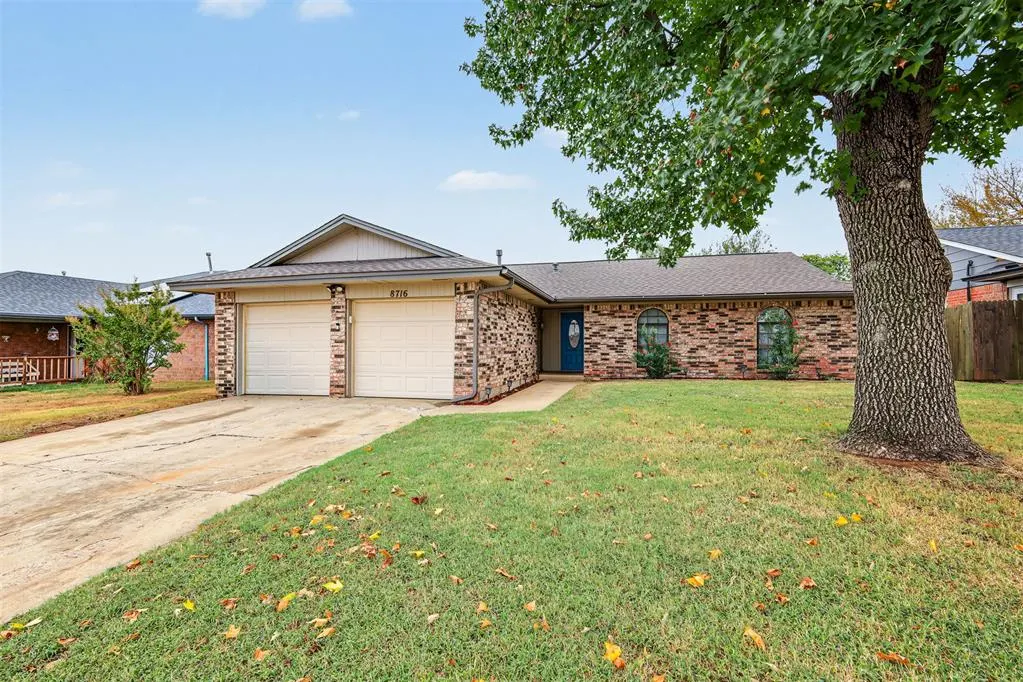 Front exterior — 8716 Cord Avenue, Oklahoma City, OK 73132