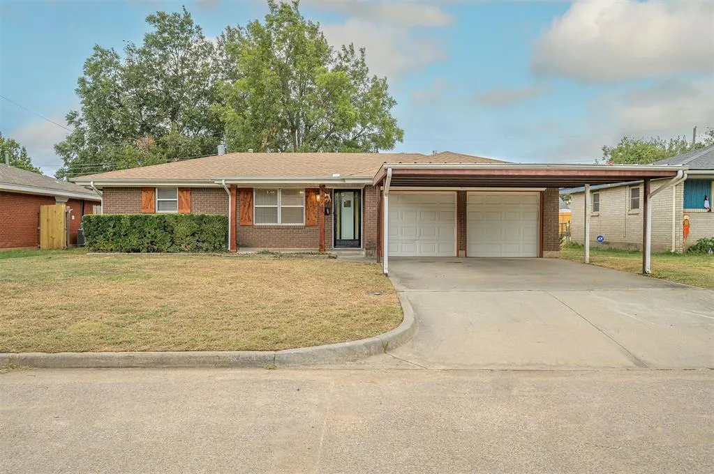 Front exterior — 4748 Woodview Drive, Del City, OK 73115