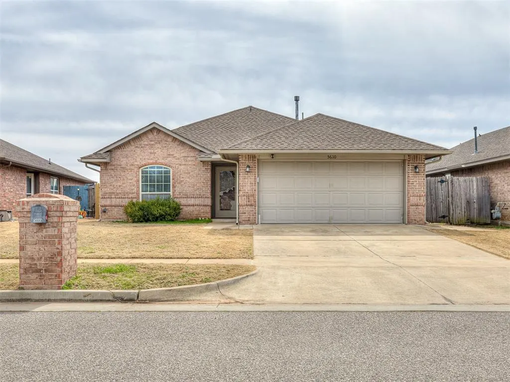 Front exterior — 5610 Clearwater Drive, Oklahoma City, OK 73179