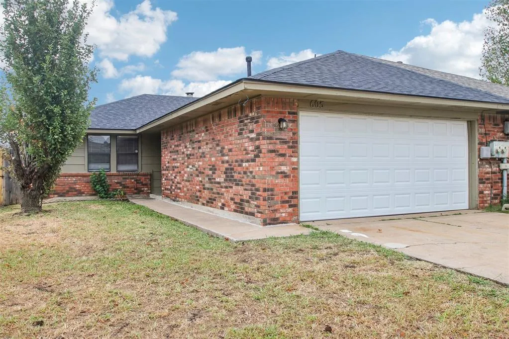 Front exterior — 605 NW 121st Terrace, Oklahoma City, OK 73114