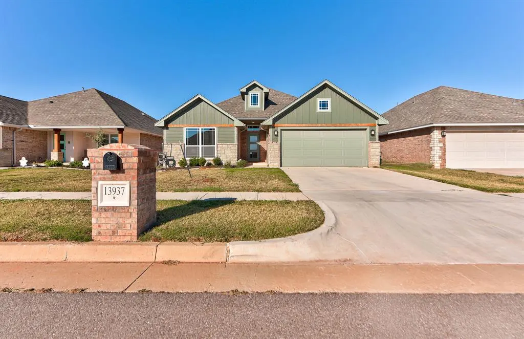 Front exterior — 13937 Klinsman Road, Oklahoma City, OK 73078
