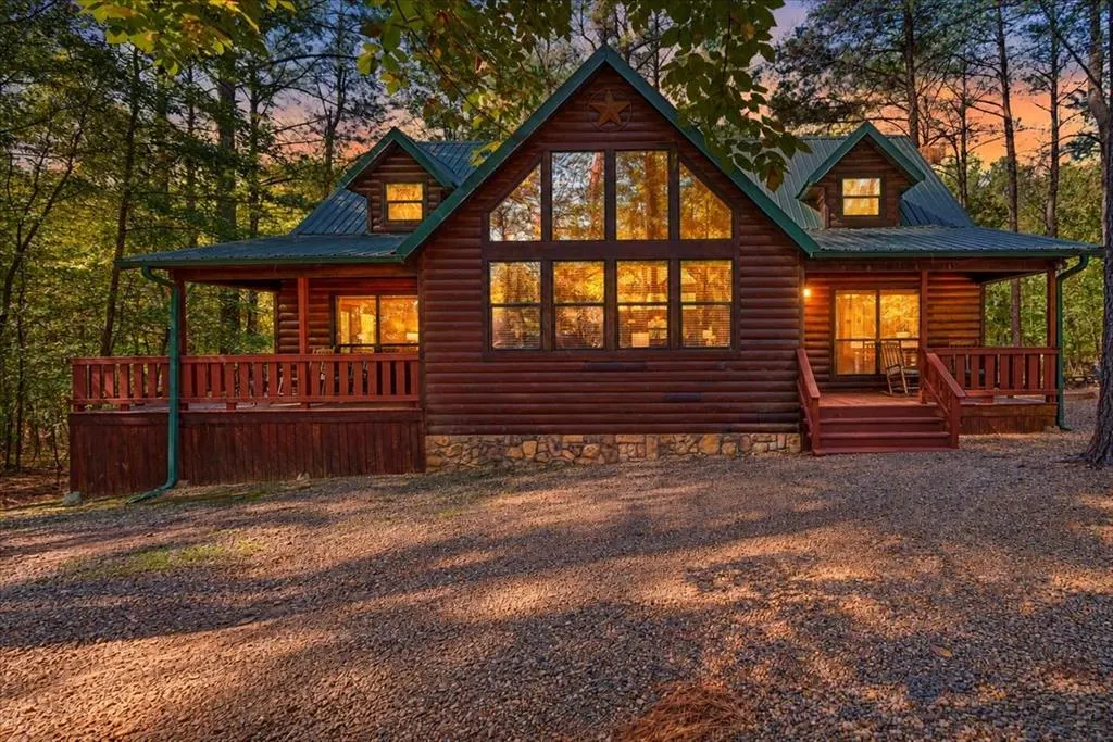 Front exterior — 244 Hiddenwater Road, Broken Bow, OK 74728